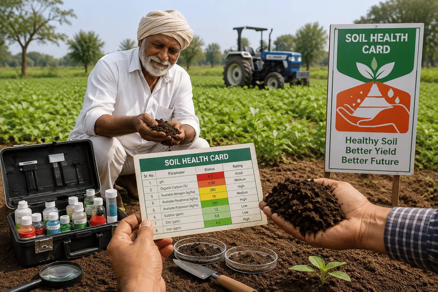 Home Soil Testing & Farmer Support